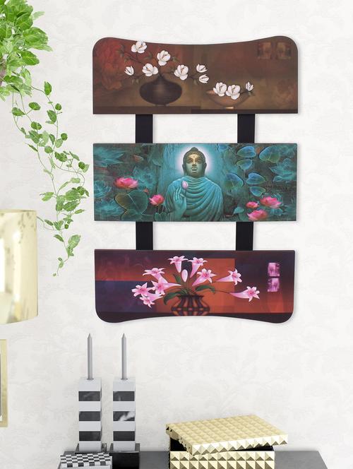digital print buddha on wooden frame wall art - 14717595 - Very Small Image - 1
