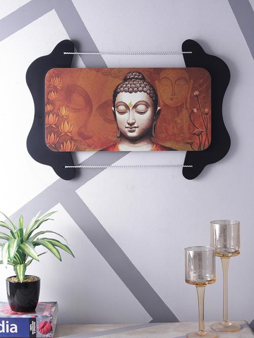 digital print buddha on wooden frame wall art - 14717618 - Very Small Image - 1