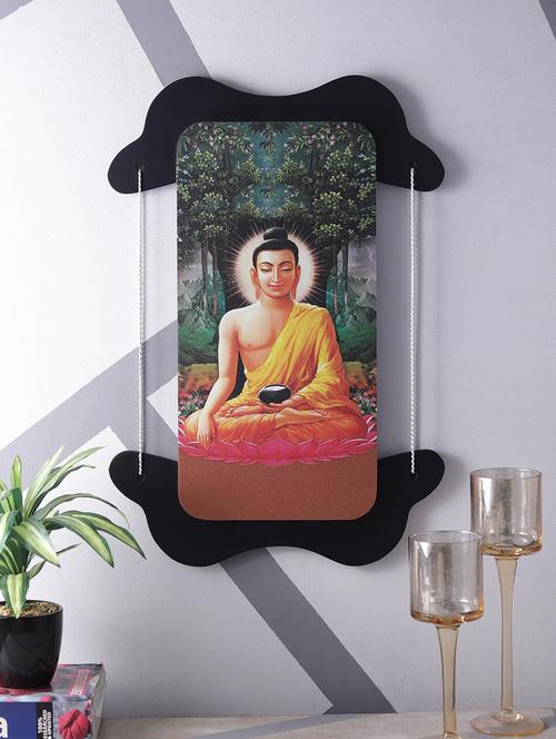 digital print buddha on wooden frame wall art - 14717619 - Very Small Image - 1
