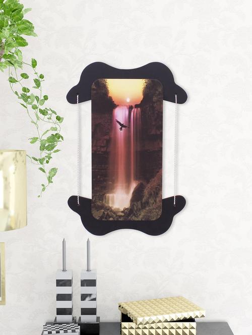 digital print waterfall on wooden frame wall art - 14717631 - Very Small Image - 1