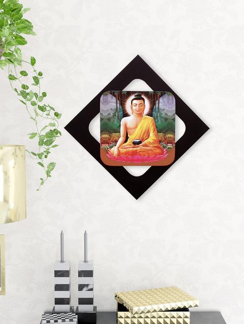 digital print buddha on wooden frame wall art - 14717671 - Very Small Image - 1