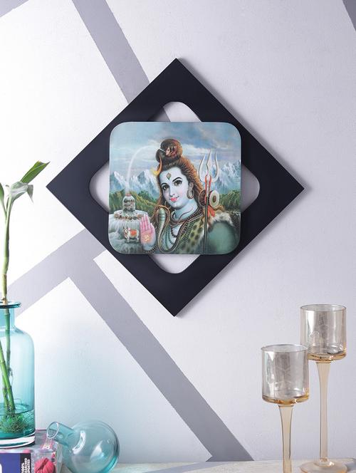 digital print shiva on wooden frame wall art - 14717674 - Very Small Image - 1