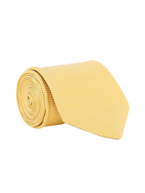 yellow satin tie - 14717727 - Very Small Image - 1