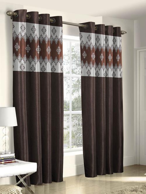 desginer door curtains set of 2 - 14717899 - Very Small Image - 1