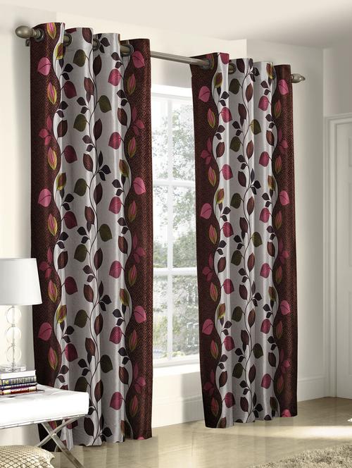 desginer door curtains set of 2 - 14718013 - Very Small Image - 1