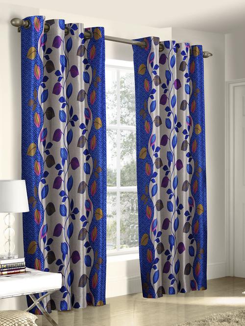 desginer door curtains set of 2 - 14718016 - Very Small Image - 1