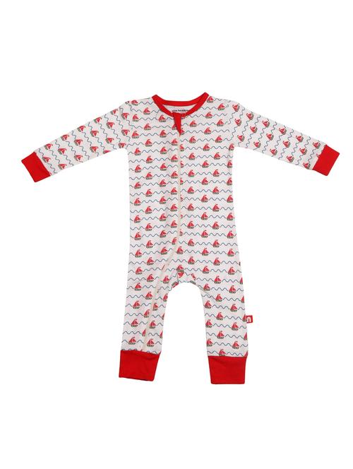 multi colored cotton romper - 14718162 - Very Small Image - 1
