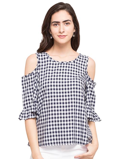 multi colored checkered top - 14719726 - Very Small Image - 1