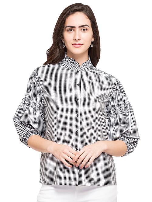 multi colored checkered shirt - 14719795 - Very Small Image - 1
