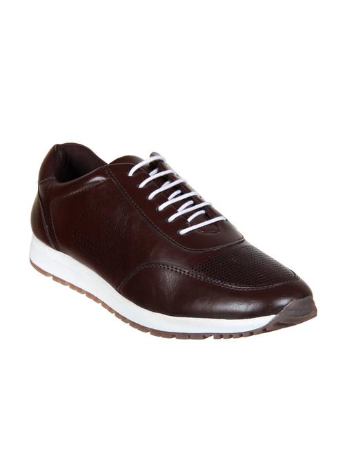 brown leather lace up shoe - 14724323 - Very Small Image - 1