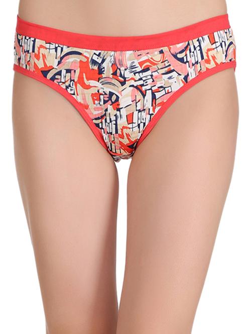 multi colored lycra hipster panty - 14727670 - Very Small Image - 1