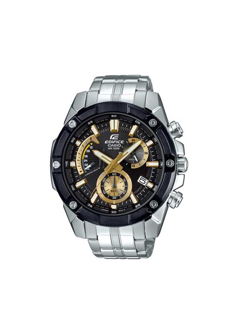 casio black dial men chronograph watch-ex394 - 14730215 - Very Small Image - 1