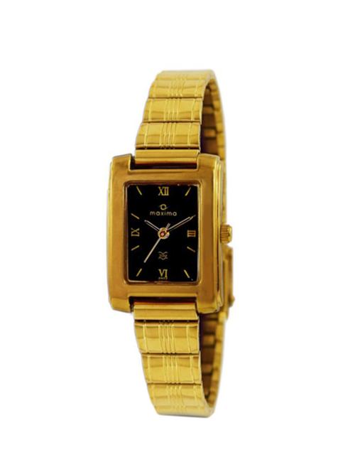 maxima black dial analog watch for women - 02403cply - 14730391 - Very Small Image - 1