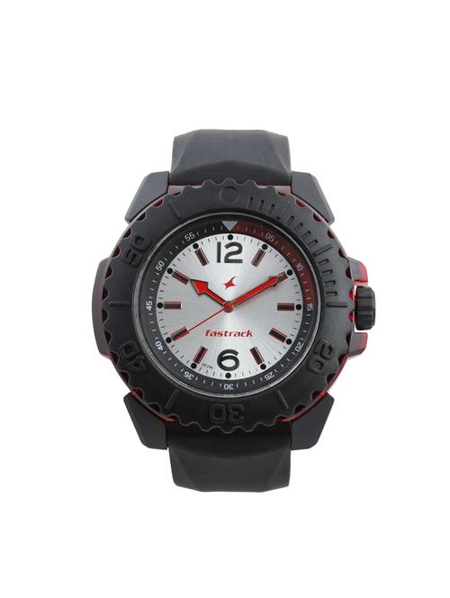 fastrack silver dial men watch-38020pp04 - 14732456 - Very Small Image - 1