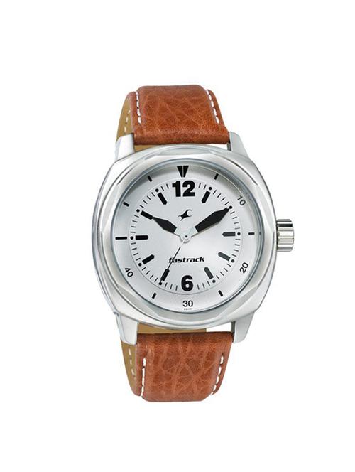 fastrack silver dial men watch-3076sl03 - 14732462 - Very Small Image - 1