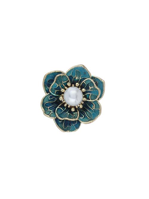 blue crystal brooch - 14733903 - Very Small Image - 1