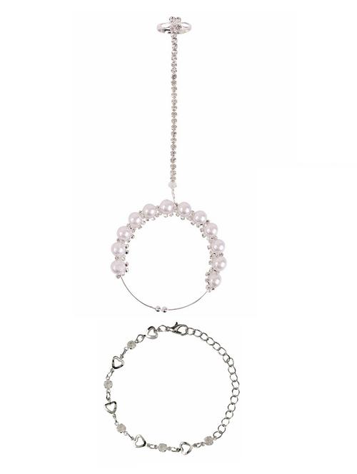 silver metal bracelet - 14735557 - Very Small Image - 1
