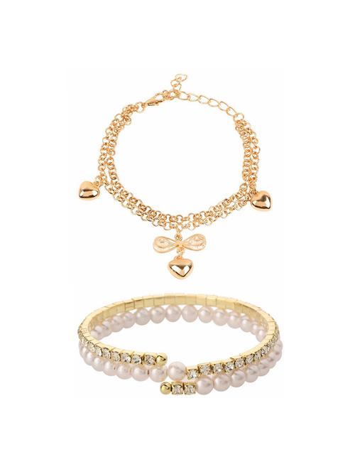 gold metal bracelet - 14735562 - Very Small Image - 1