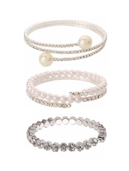 silver metal bracelet - 14735586 - Very Small Image - 1