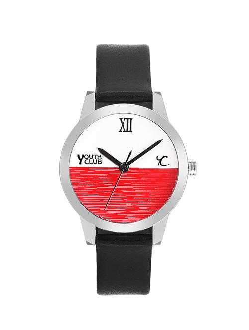 crt-red new half red and white watch - 14738082 - Very Small Image - 1