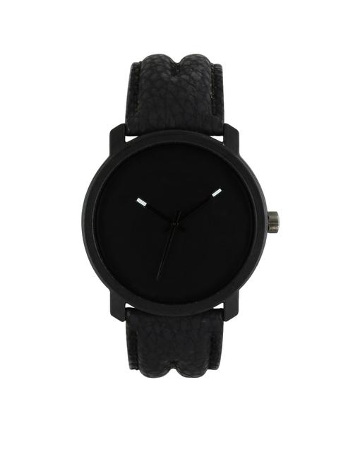 lorem fancy black color designer dial analog watch for boys and men's - 14739559 - Very Small Image - 1