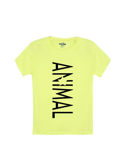 yellow cotton tshirt - 14741051 - Very Small Image - 1