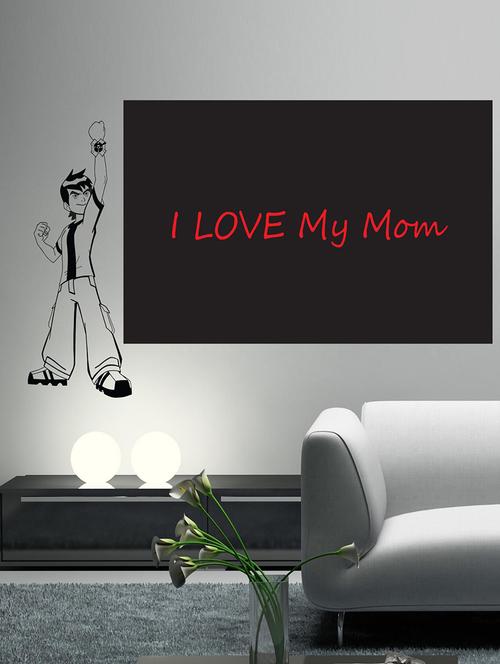 black vinyl wall decor - 14743481 - Very Small Image - 1