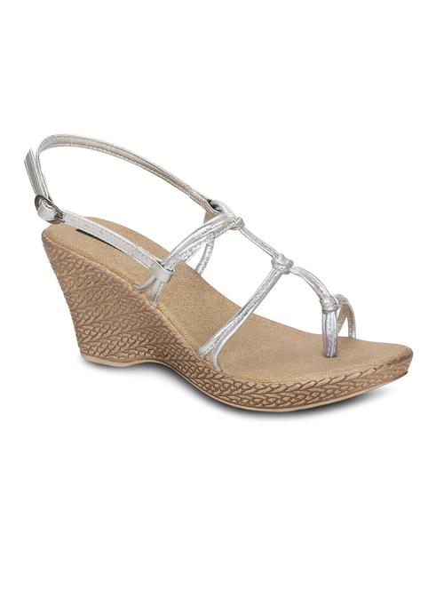 kielz-silver-wedge-sandals - 14744950 - Very Small Image - 1