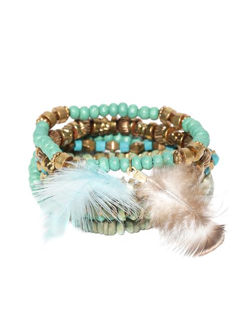 green wood bracelet - 14745677 - Very Small Image - 1