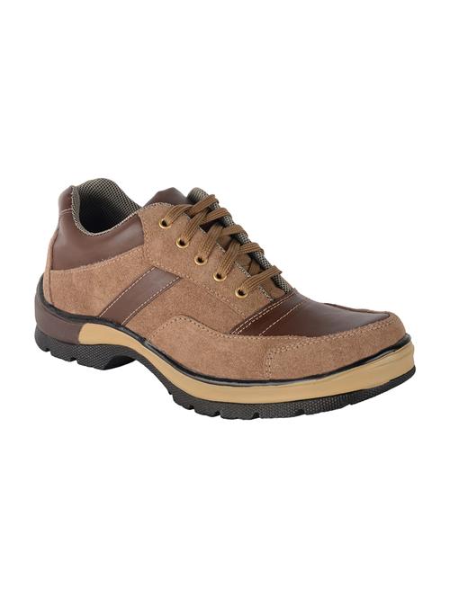 brown suede lace up boot - 14746068 - Very Small Image - 1