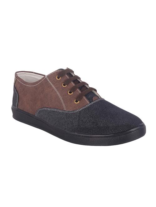 multi colored leatherette lace up sneaker - 14753891 - Very Small Image - 1