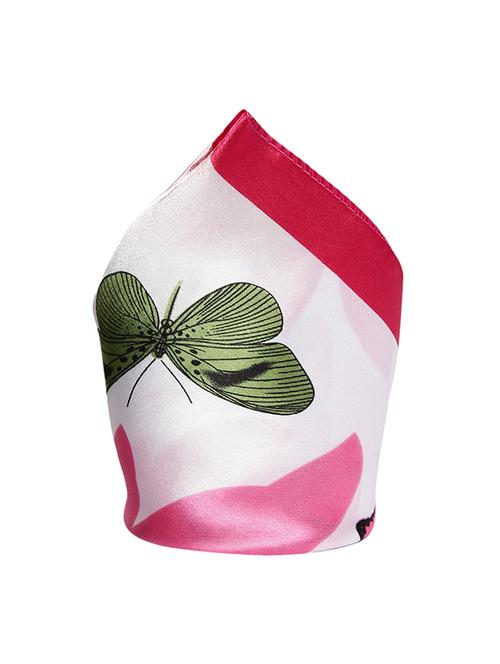 white silk pocketsquare - 14754693 - Very Small Image - 1
