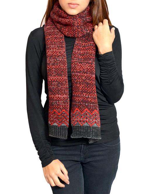 multi colored woolen muffler - 14756488 - Very Small Image - 1
