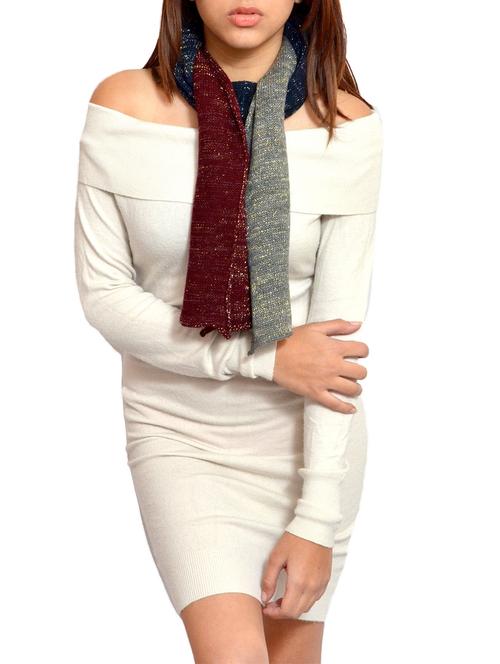 multi colored woolen muffler - 14756494 - Very Small Image - 1
