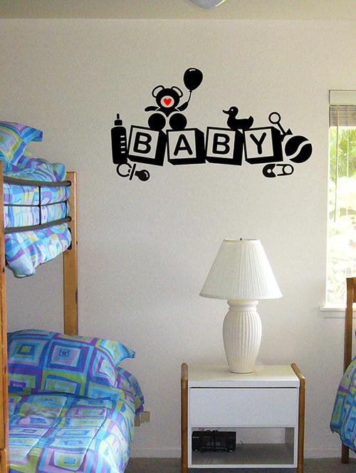 baby wall sticker medium - 14758253 - Very Small Image - 1