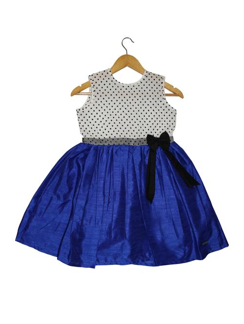 blue cotton frock - 14759963 - Very Small Image - 1
