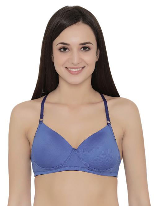 blue polyester tshirt bra - 14760158 - Very Small Image - 1