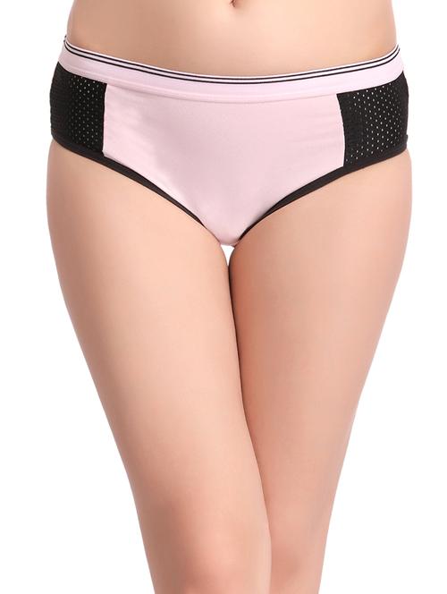 pink cotton blend bikini panty - 14760240 - Very Small Image - 1