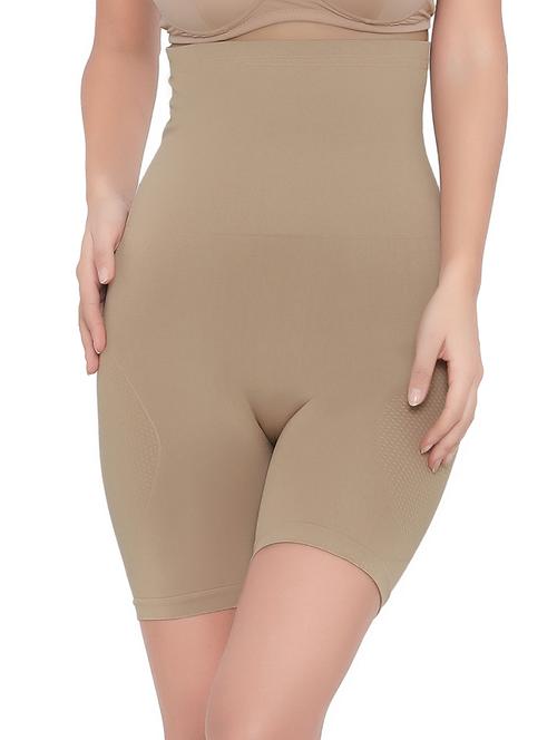 beige poly spandex shapewear - 14760254 - Very Small Image - 1
