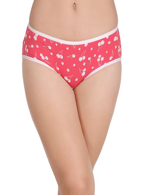 pink cotton blend hipster panty - 14760503 - Very Small Image - 1