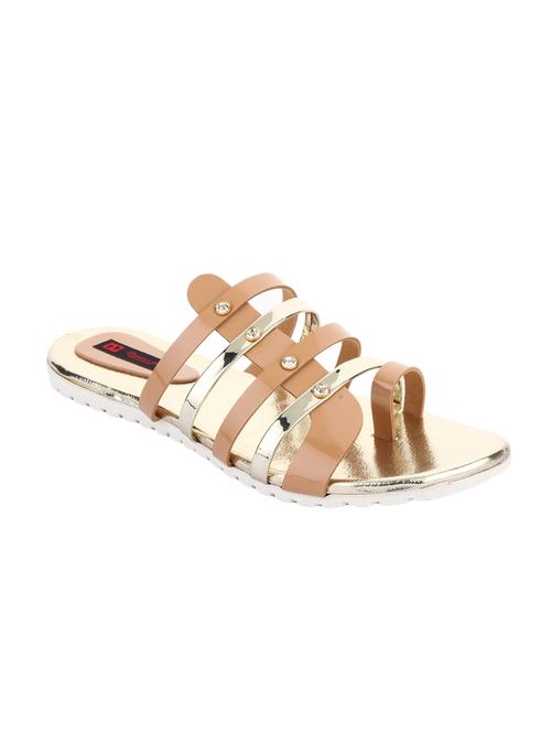 tan one toe sandal - 14761468 - Very Small Image - 1