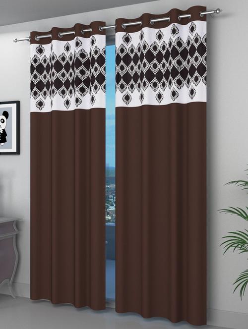 ethnic design long door curtains-set of 2 - 14761514 - Very Small Image - 1