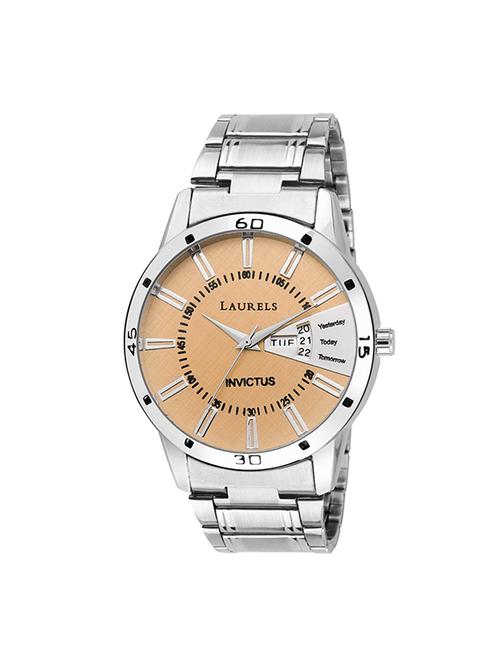 laurels essential day & date function watch - 14761888 - Very Small Image - 1