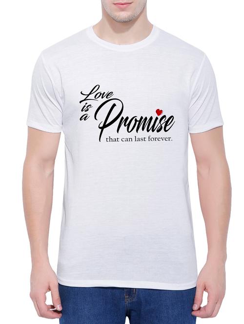 white cotton chest print tshirt - 14762605 - Very Small Image - 1