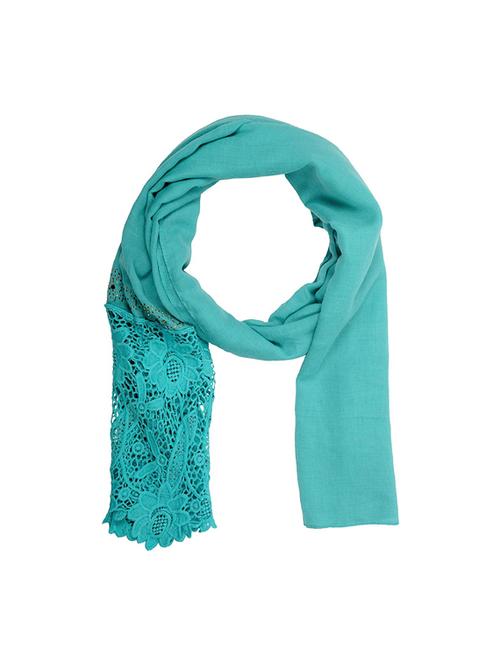 blue cotton stole - 14763055 - Very Small Image - 1