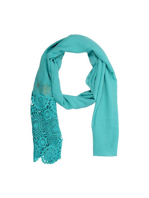blue cotton stole - 14763072 - Very Small Image - 1