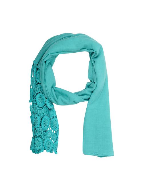 blue cotton stole - 14763117 - Very Small Image - 1
