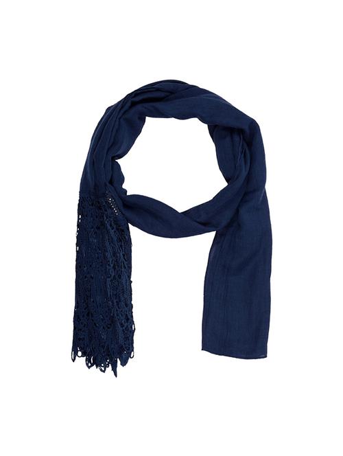 blue cotton stole - 14763142 - Very Small Image - 1