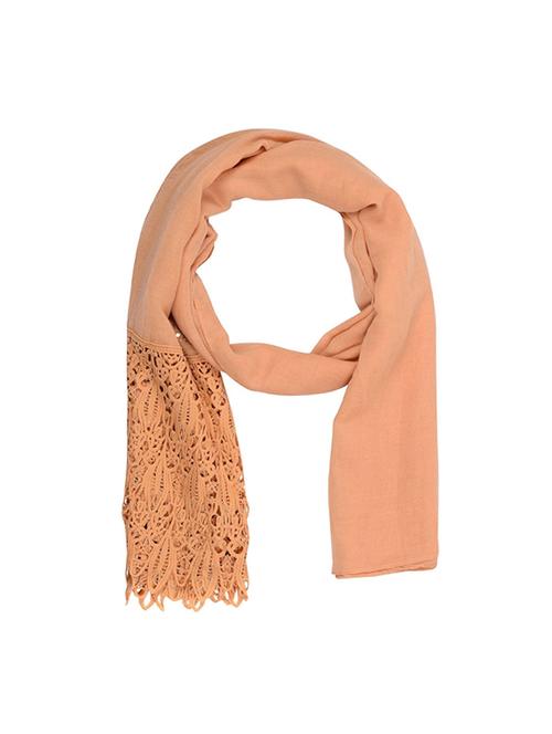 brown cotton stole - 14763144 - Very Small Image - 1