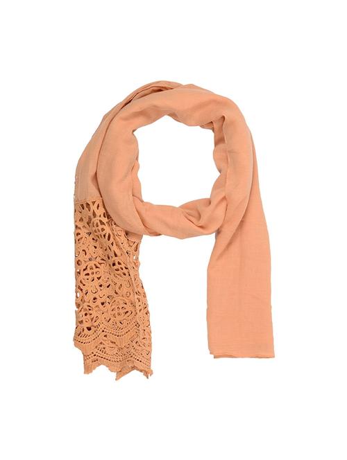 brown cotton stole - 14763165 - Very Small Image - 1